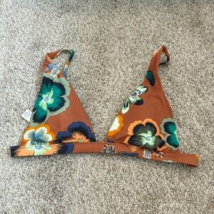 Aerie Floral Bikini Top